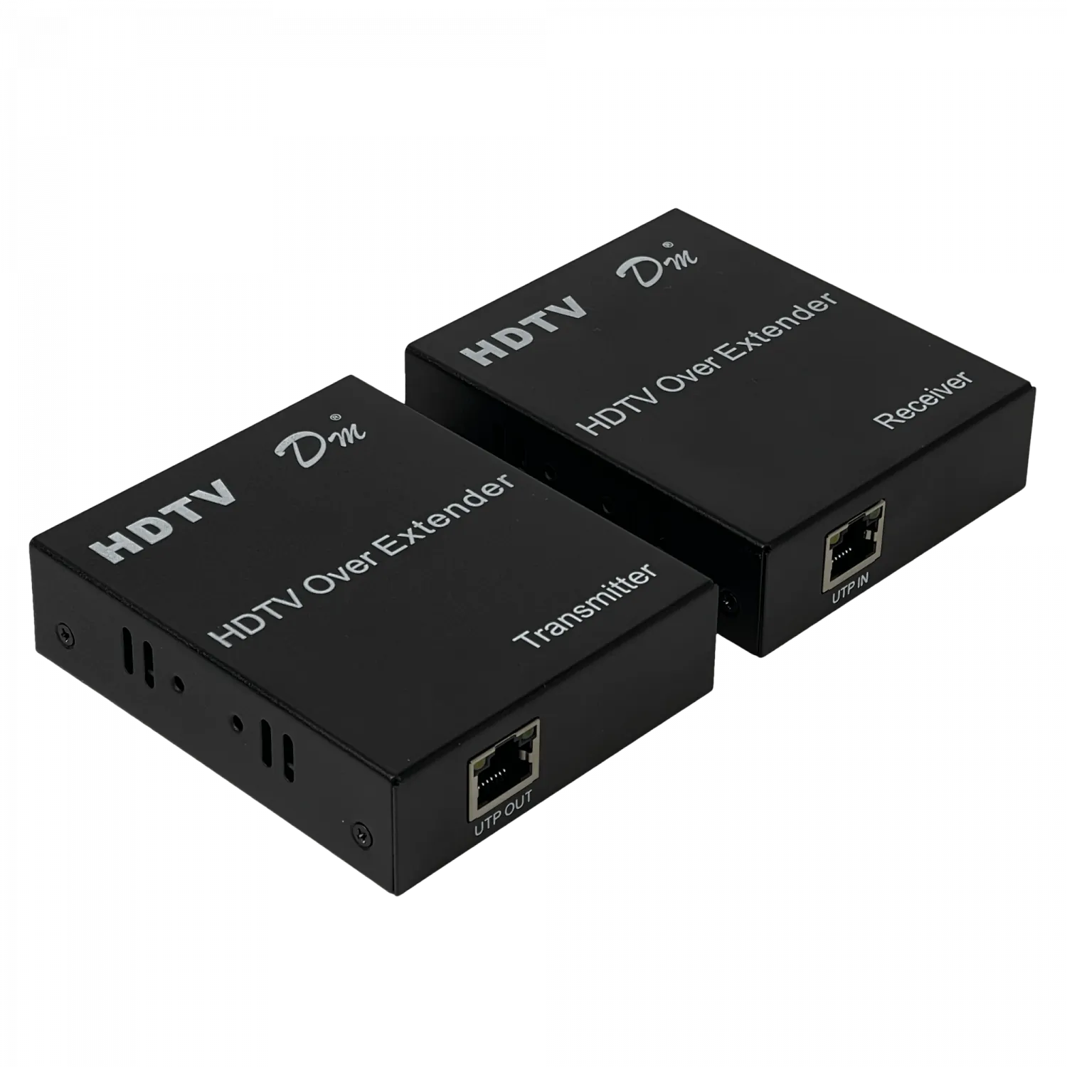 Extensor HDMI sobre UTP 120m 1080p con IR, Compatible CAT5E/CAT6, Incluye Adaptador 5V-2A 3