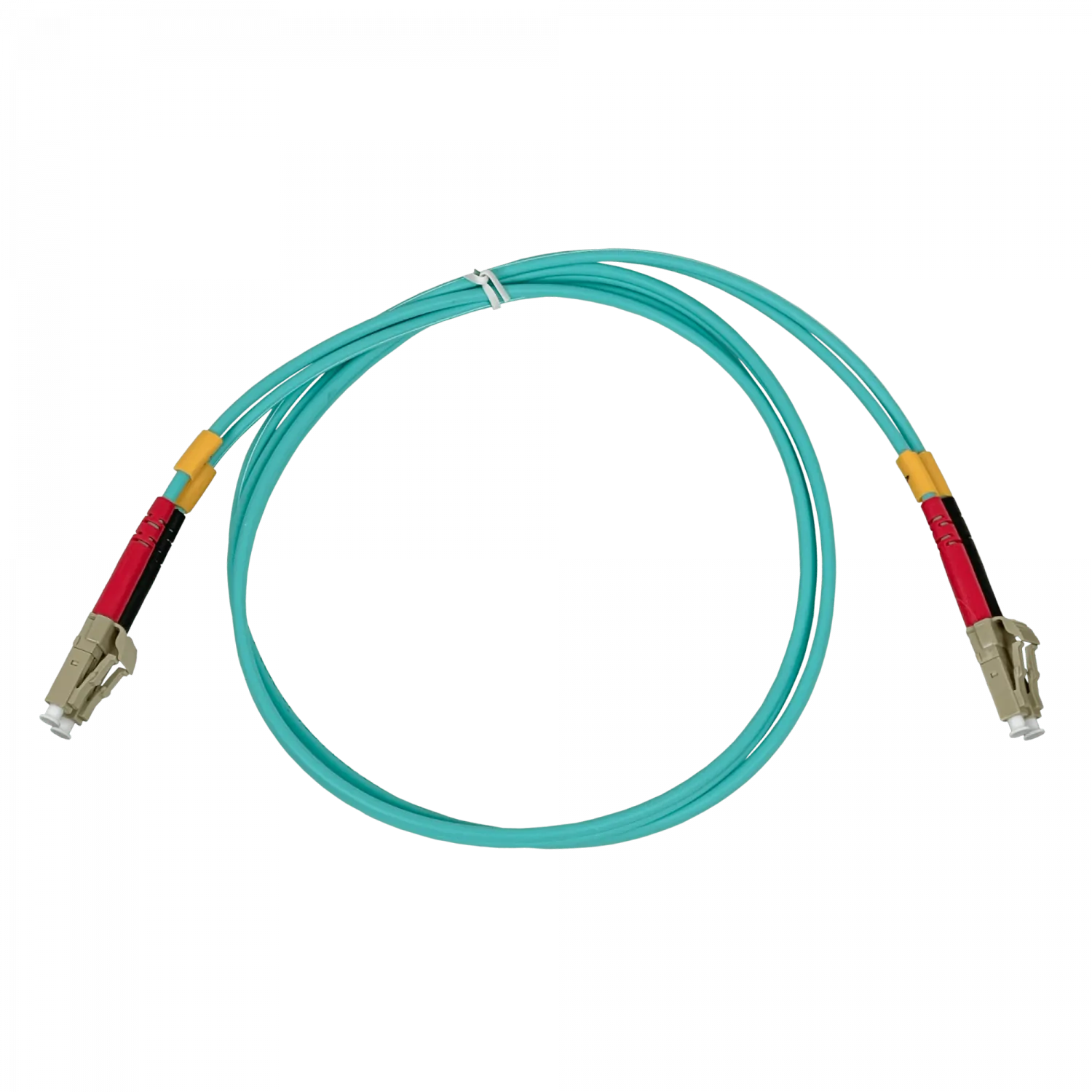1mt LC-LC OM3 MultiModo MM Duplex Jumper Fibra 3.0mm 50/125um LSZH 2