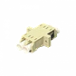LC-LC Beige MM DX-Duplex Copla p/Fibra Adaptador p/Cabecera-CL/Caja - Miniatura 2
