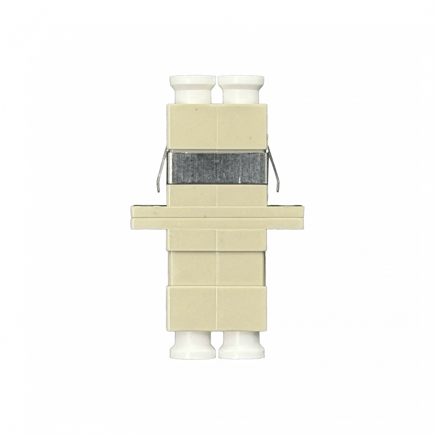 LC-LC Beige MM DX-Duplex Copla p/Fibra Adaptador p/Cabecera-CL/Caja 4