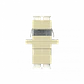 LC-LC Beige MM DX-Duplex Copla p/Fibra Adaptador p/Cabecera-CL/Caja - Miniatura 4