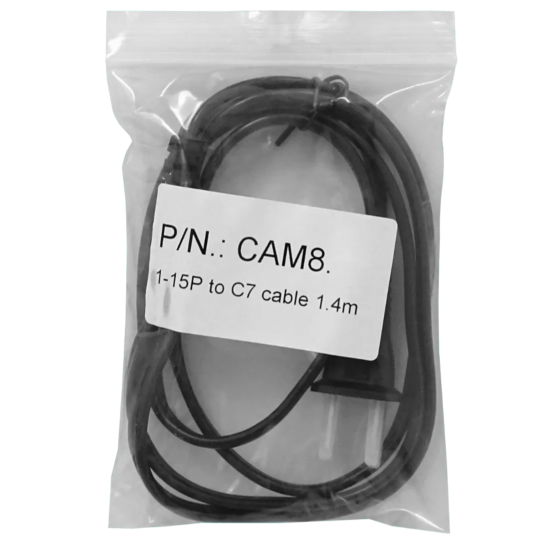 Americano-Macho a Tipo-8-C7-Hembra Cable poder 1,4mt 140cm sin-Tierra 3