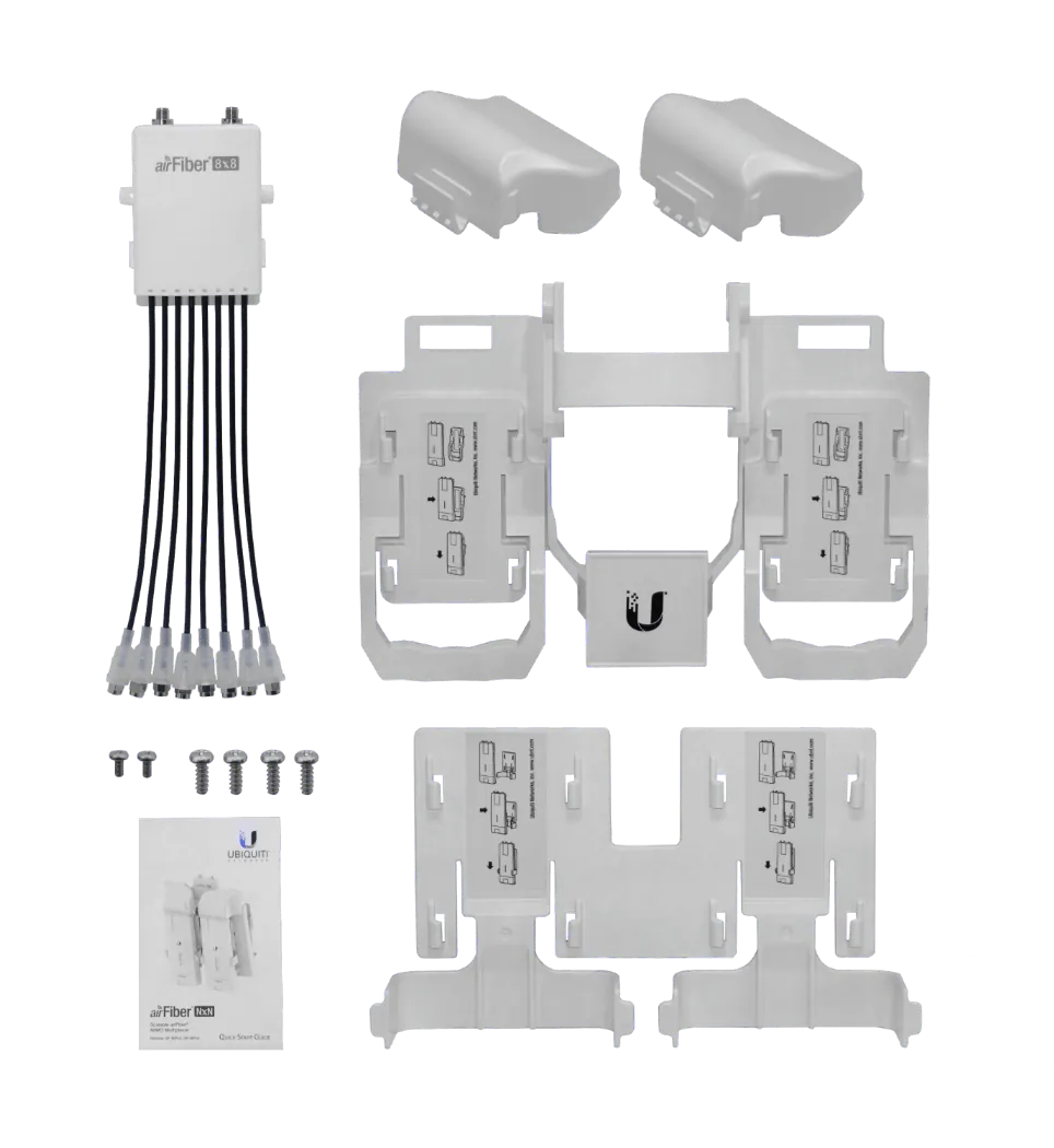 Multiplicador de Puertos para Antenas airFiber, MIMO Avanzado Ubiquiti AF-MPx8 2