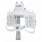 UBIQUITI Multiplexor p/2xAirFiber-5X 4-RPSMA-M 2-RPSMA-H req-Dish - Miniatura 5