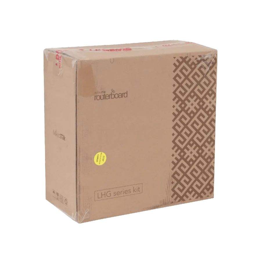 Antena de Red Inalámbrica MikroTik LHG 5 - 5 GHz, 24.5 dBi, Dual Chain, 3 Unidades 5