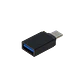 Adaptador USB-C Macho a USB-A Hembra, USB 3.1, Metálico - Miniatura 3