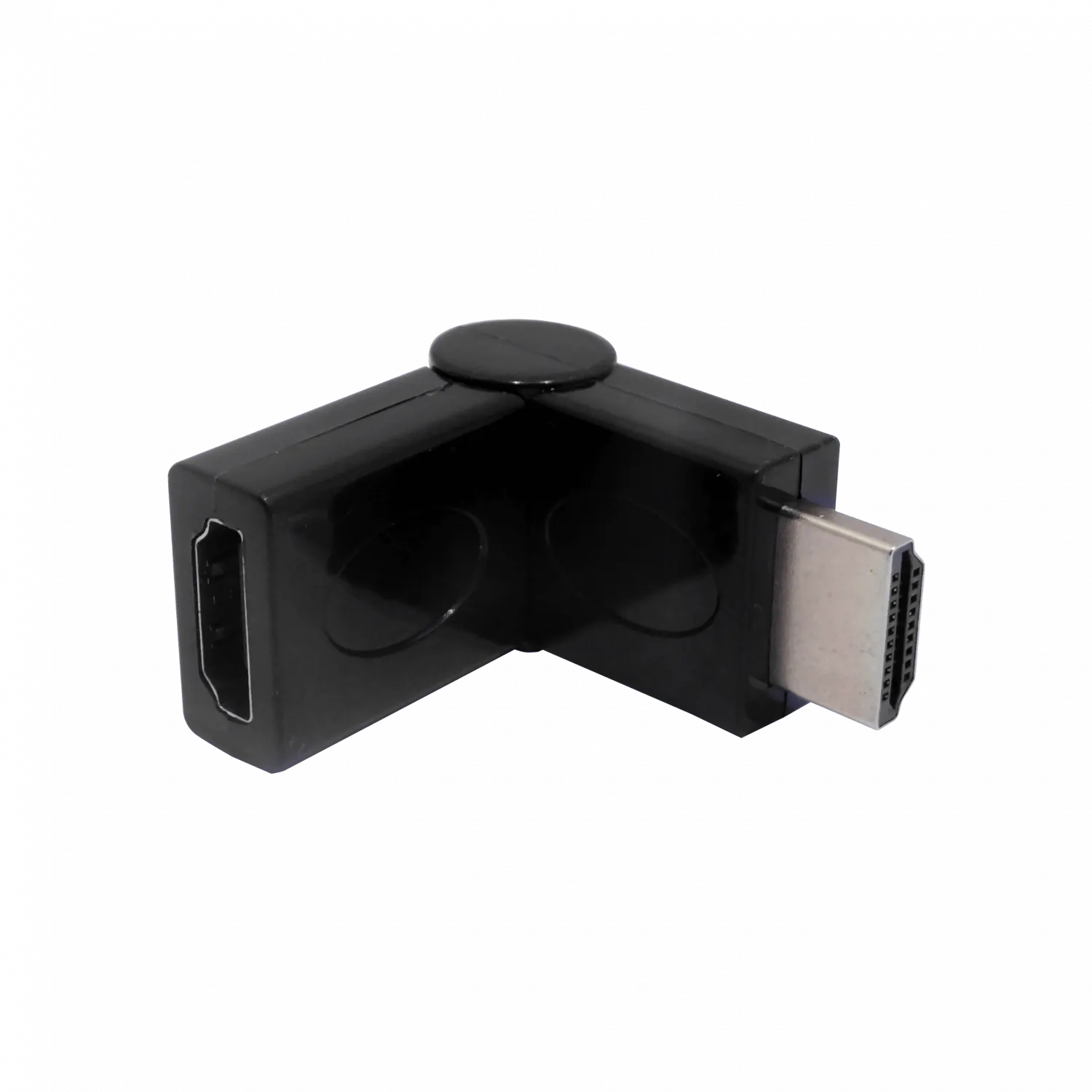 Pivote Bisagra HDMI v1.4 3D 4K Macho-Hembra 180-Grados 4