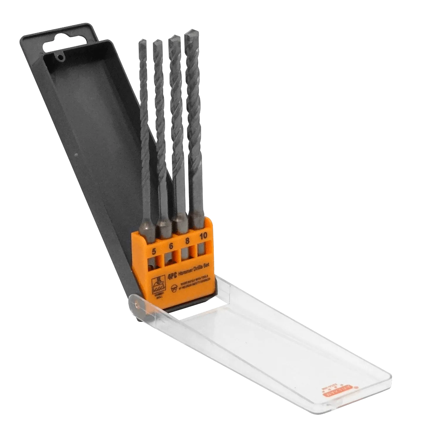 Brocas Rotomartillo 5-6-8-10mm x100mm Juego-4u. Concreto SDS sim-Hilti 3