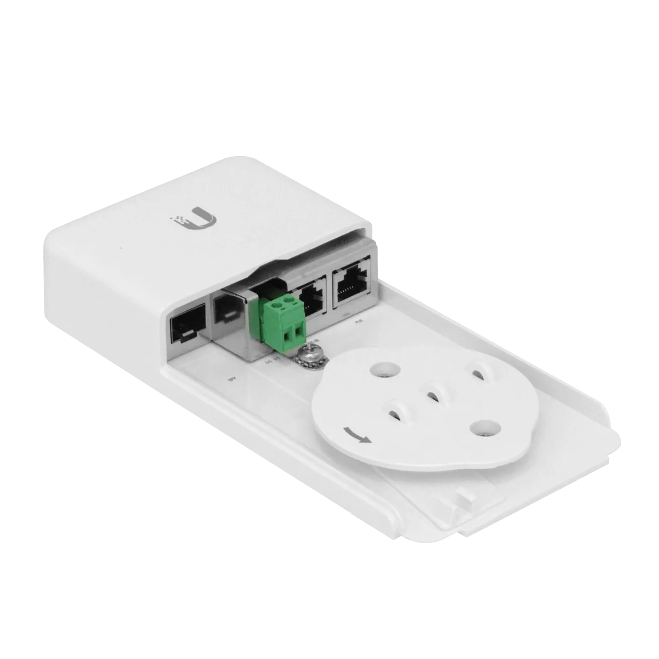 Adaptador PoE G2, 1 SFP/1 RJ45, exterior, 24-57V, UBIQUITI F-POE-G2 4