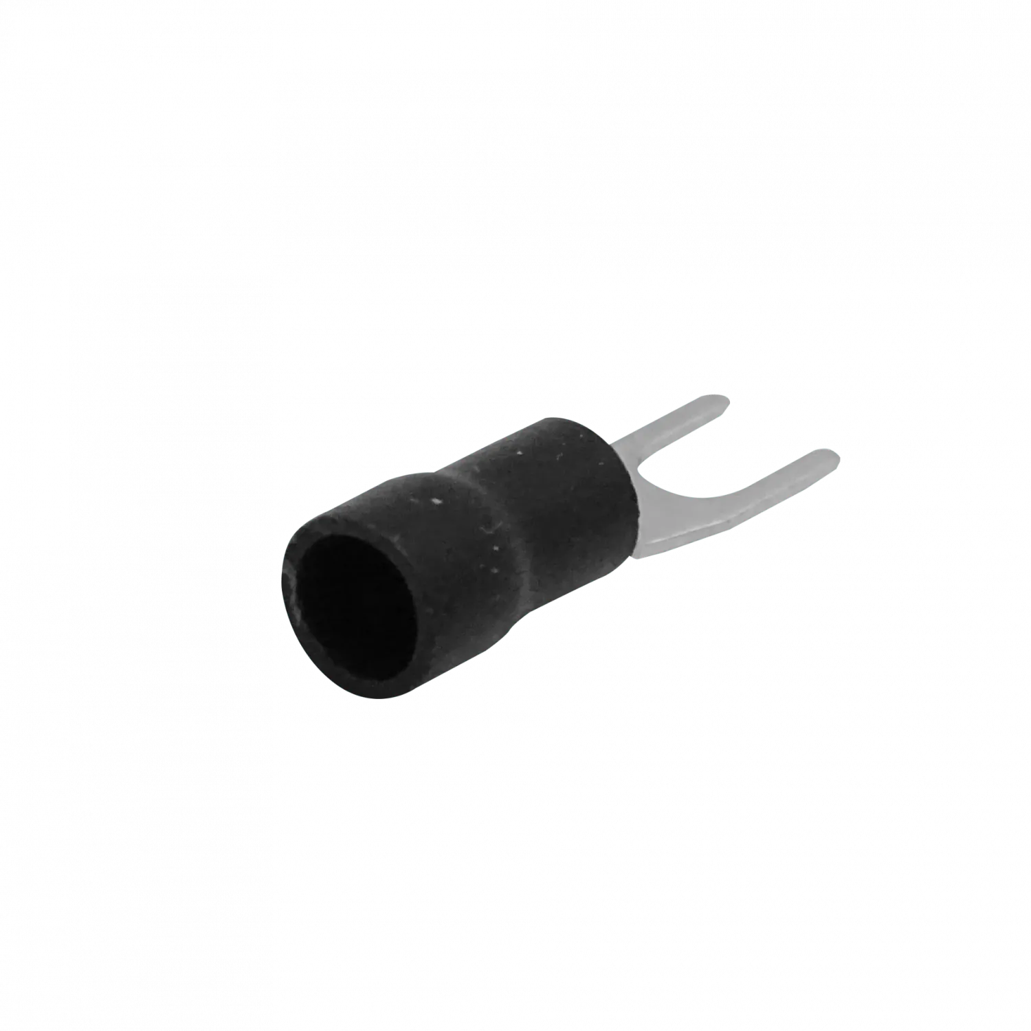Horquilla-3,7mm 1,5-2,5mm2 100-un Conector Negro Aislado PVC SVS2-3.5 3