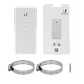 Adaptador PoE G2, 1 SFP/1 RJ45, exterior, 24-57V, UBIQUITI F-POE-G2 - Miniatura 5