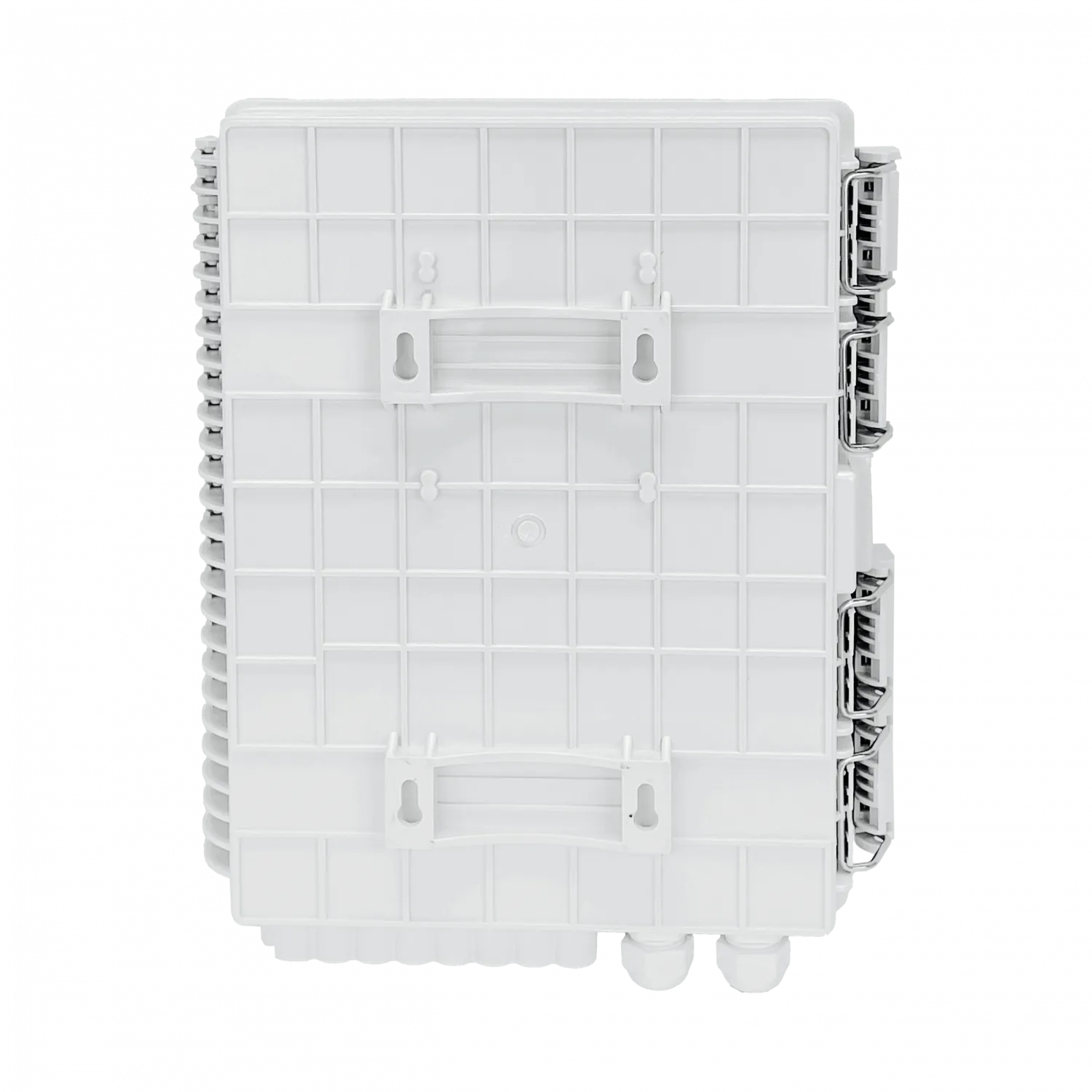 Caja NAP de Fibra Óptica 16 Puertos Rectangular IP65 con Llave - BOX-16 8