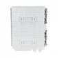 Caja NAP de Fibra Óptica 16 Puertos Rectangular IP65 con Llave - BOX-16 - Miniatura 8