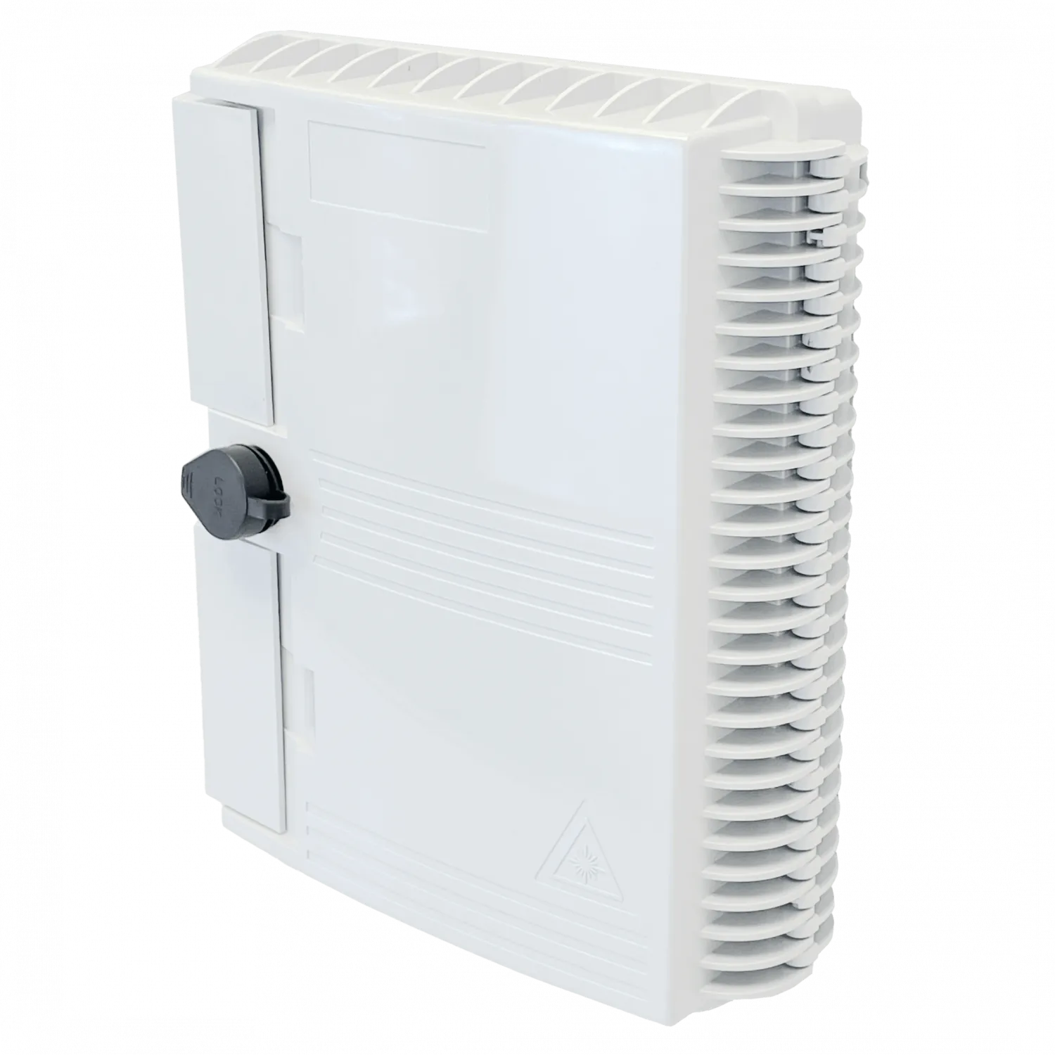 Caja NAP de Fibra Óptica 16 Puertos Rectangular IP65 con Llave - BOX-16 10