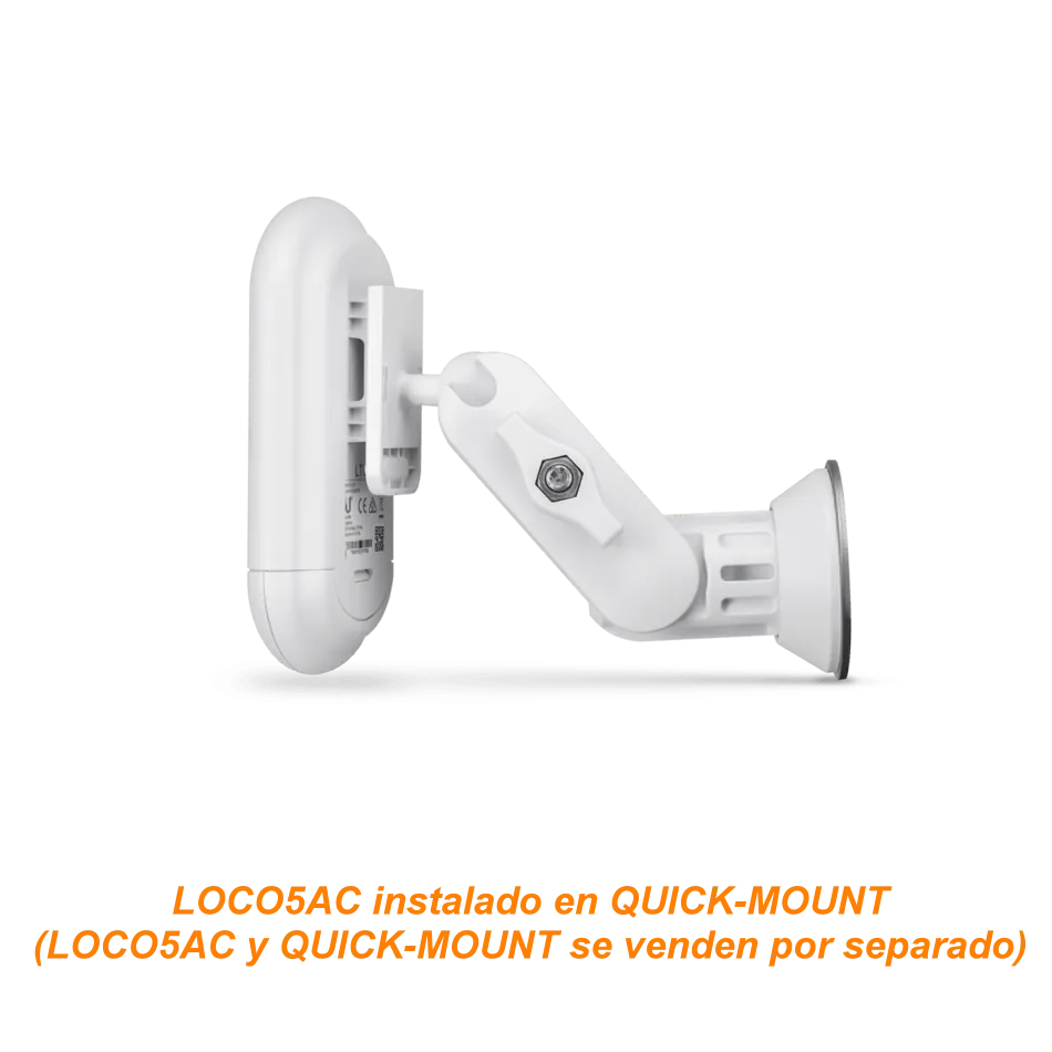 Montaje Rápido Ubiquiti QUICK-MOUNT - Para NanoStation, NanoStation Loco, NanoBeam 4