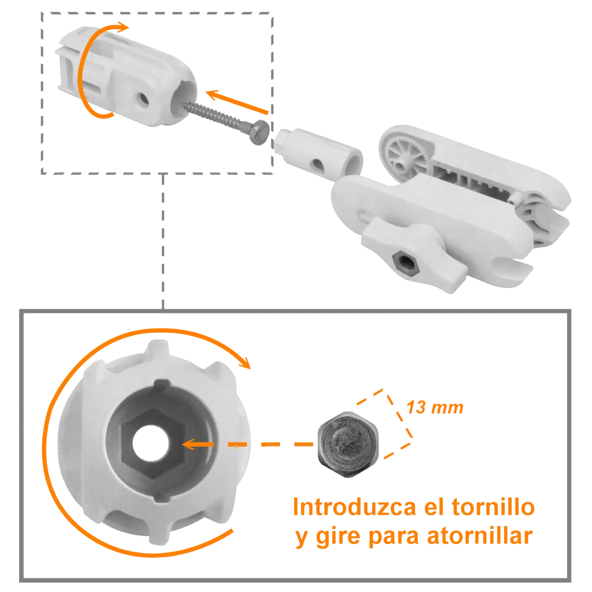 Montaje Rápido Ubiquiti QUICK-MOUNT - Para NanoStation, NanoStation Loco, NanoBeam 5
