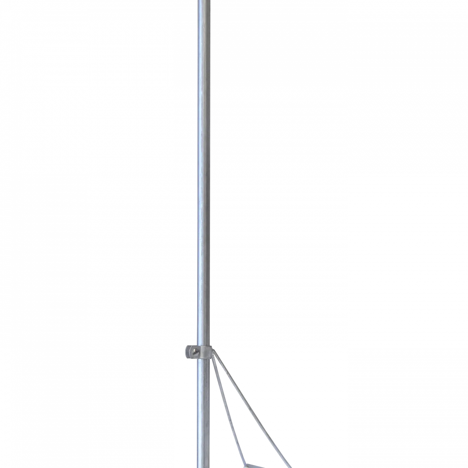 Tripode 120cm x 1-Pulgada Base-Cuadrada 24x24cm Galvanizado 2