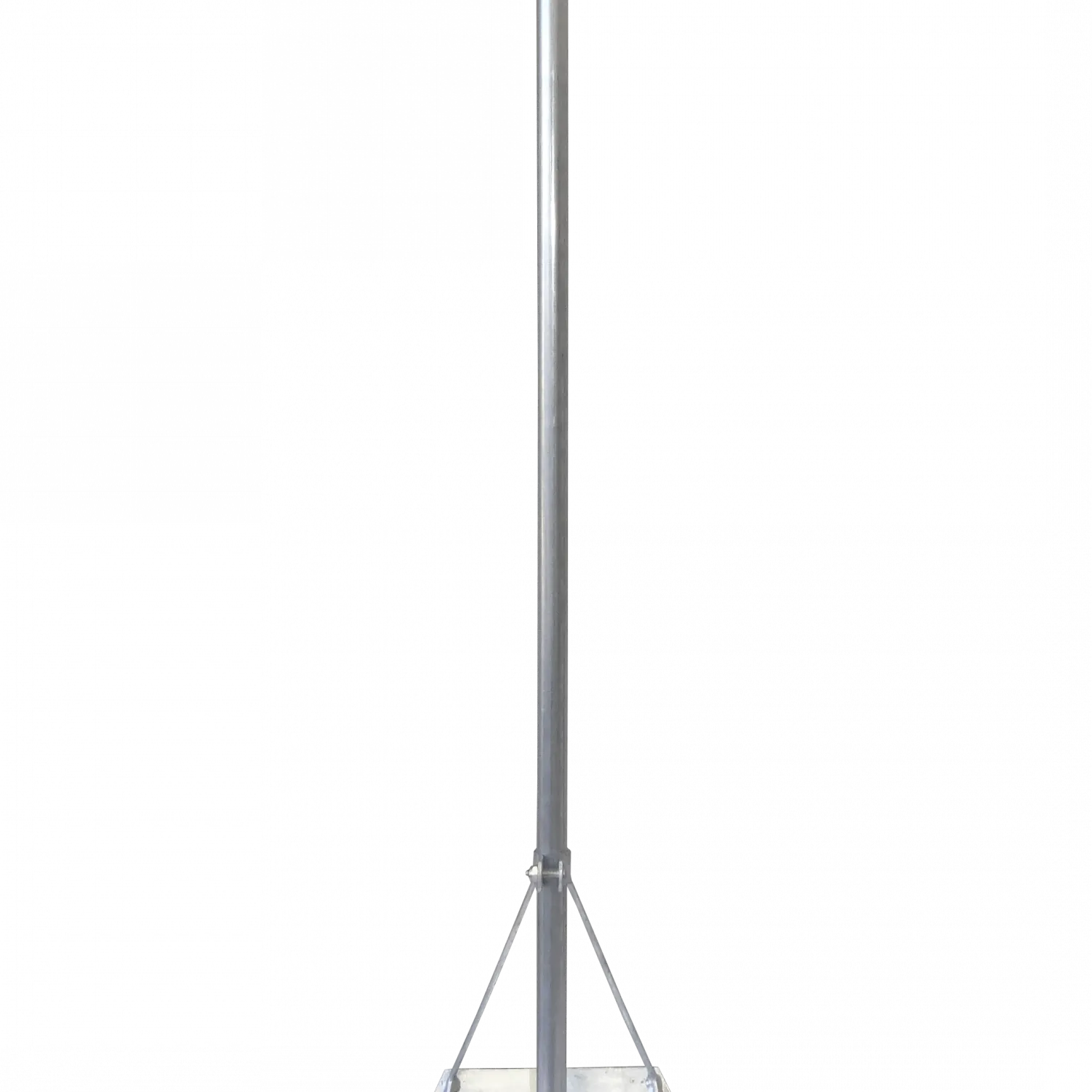 Tripode 120cm x 1-Pulgada Base-Cuadrada 24x24cm Galvanizado 3