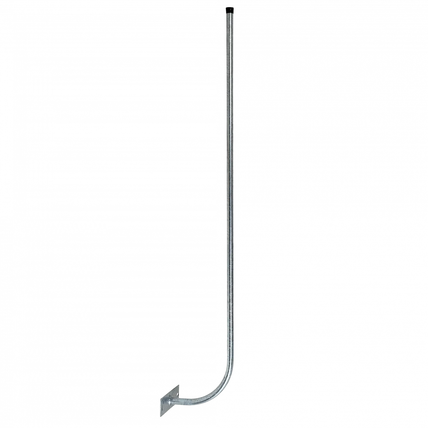 Soporte Mural Galvanizado 140x25cm, Base Rectangular de 1