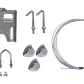 Kit Soporte para Chimenea Hasta 1-1/2-pulgadas Galvanizado - Miniatura 3