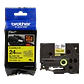 Cinta flex Brother TZE-FX651 24mm negro en fondo amarillo 8m - Miniatura 3