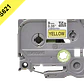 Cinta Laminada Brother Tze-S621, Texto Negro sobre Fondo Amarillo, 9mm, Extra Fuerte - Miniatura 2