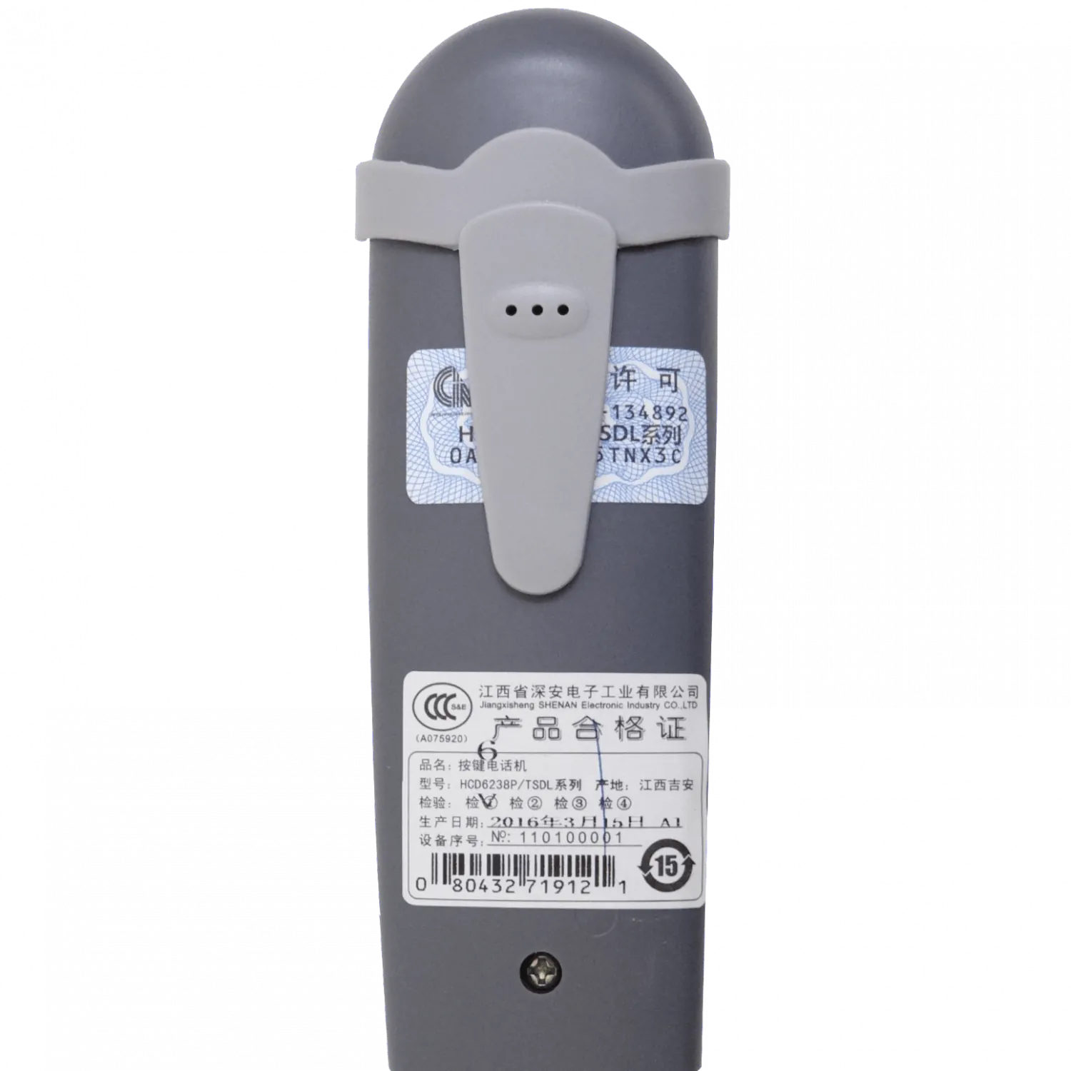 CHINO-E Telefono Tecnico para Pruebas RJ11-M/H Pinzas/Krone Pantalla 4