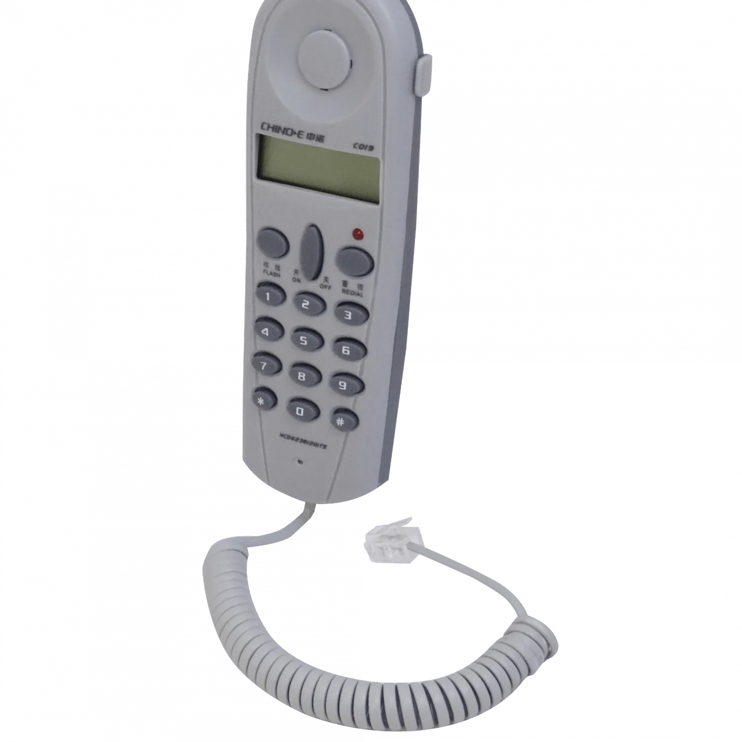 CHINO-E Telefono Tecnico para Pruebas RJ11-M/H Pinzas/Krone Pantalla 3