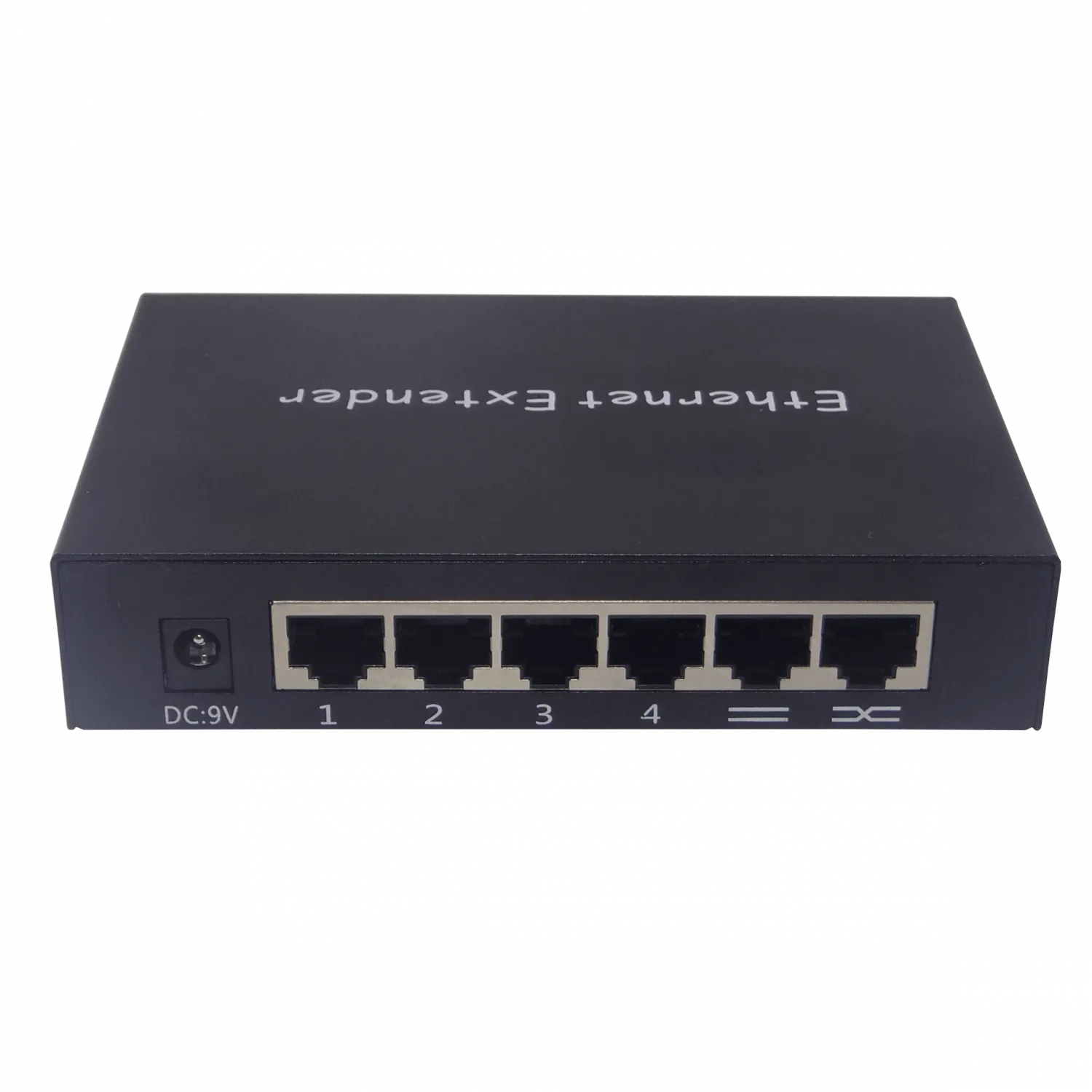 4-10mbps 1-uplink Hub-Ethernet Extensor 300-600mts-UTP 10BASE-T 4