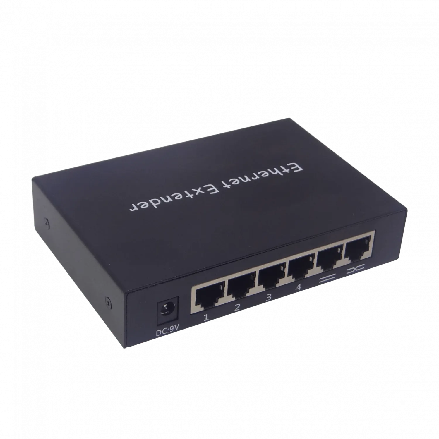 4-10mbps 1-uplink Hub-Ethernet Extensor 300-600mts-UTP 10BASE-T 6