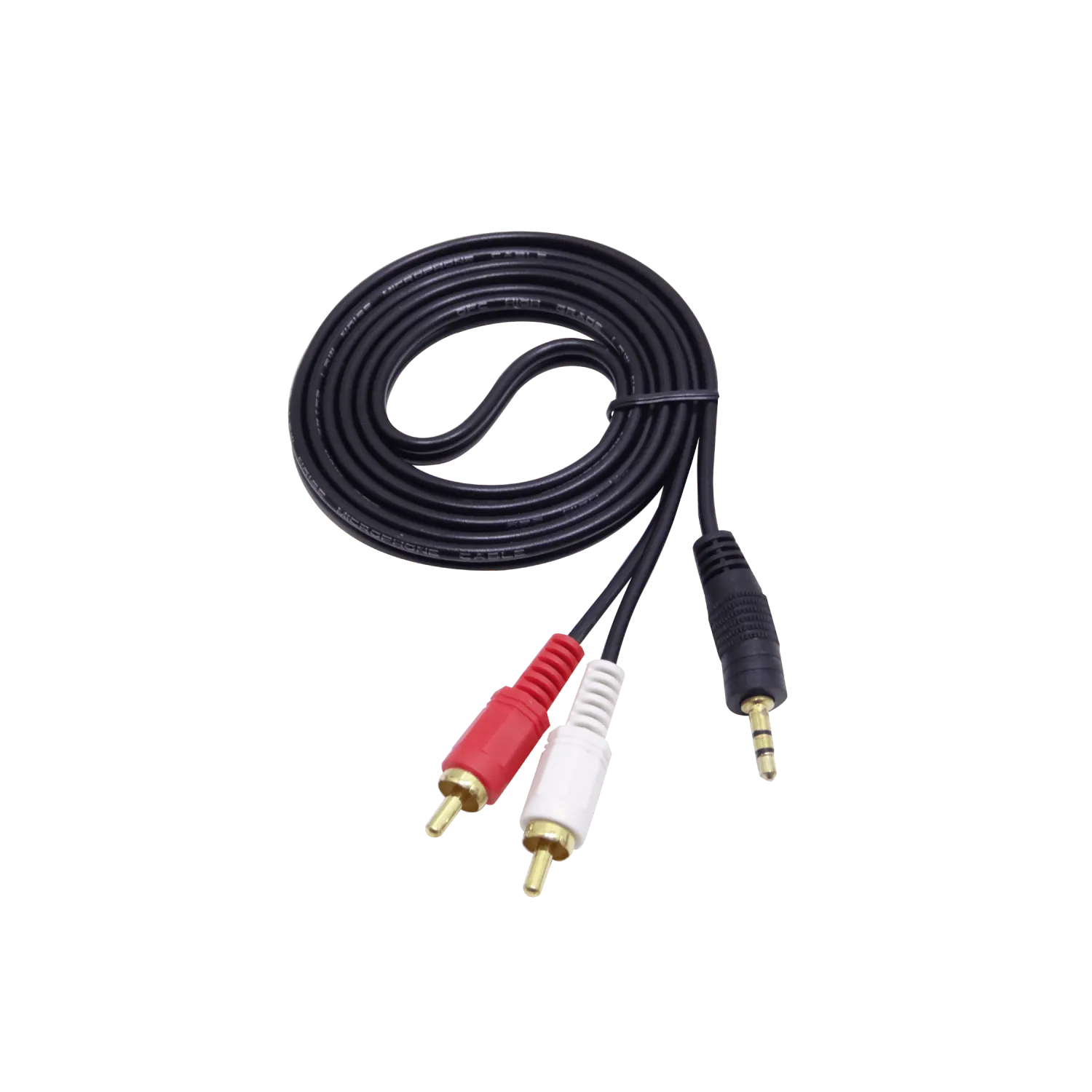 Cable de Audio 3.5mm Macho a 2 RCA Macho, 1.5m, Estéreo 2