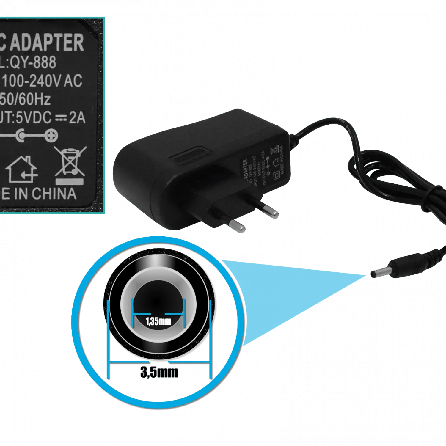 Extension Activa USB2.0 UTP cat5-cat6 50-100mt inc-5V/1A A-M A-H 4