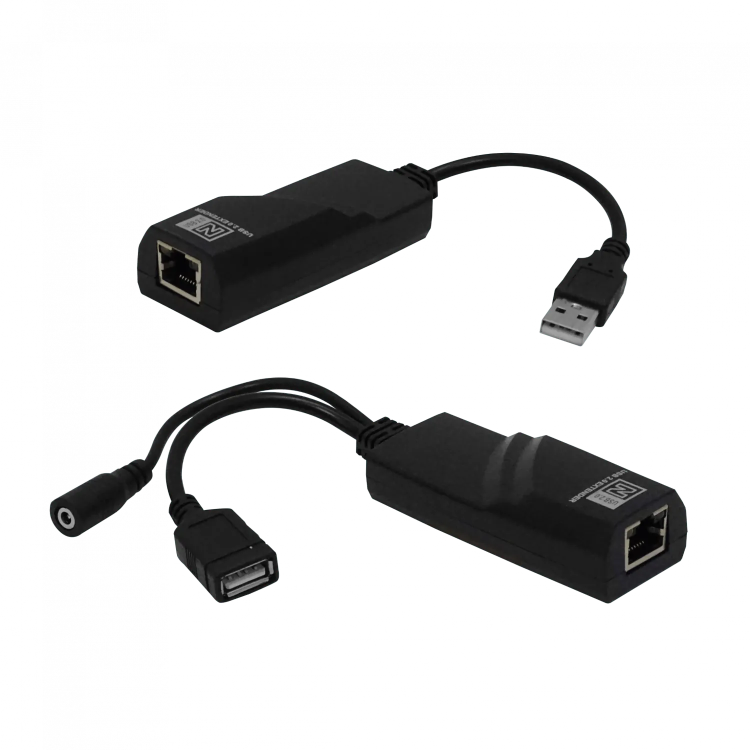 Extension Activa USB2.0 UTP cat5-cat6 50-100mt inc-5V/1A A-M A-H 5