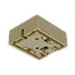 Roseta Telefónica RST-11 RJ11/RJ14 6P4C Sobrepuesta Blanca - Miniatura 4