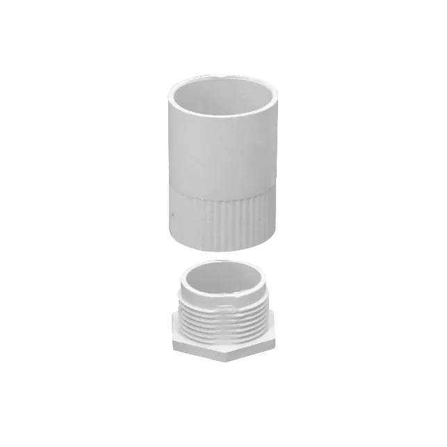 LINKCHIP 25mm Blanca Salida de Caja PVC para Tubo 2