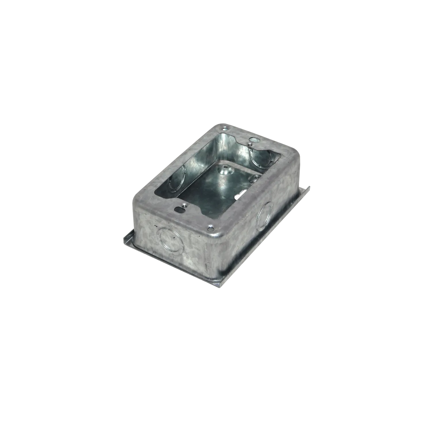 Caja-75x116mm Zincada 5/8 Chuqui Metalica Base-82x125mm 3