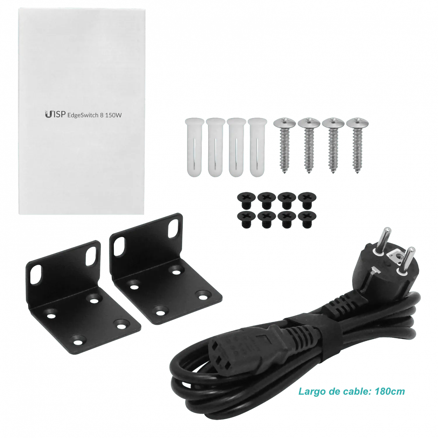 Switch Ubiquiti EdgeSwitch 8 PoE (ES-8-150W), 150W, 8 Puertos Gigabit, 2 SFP, Gestión L2/L3 3