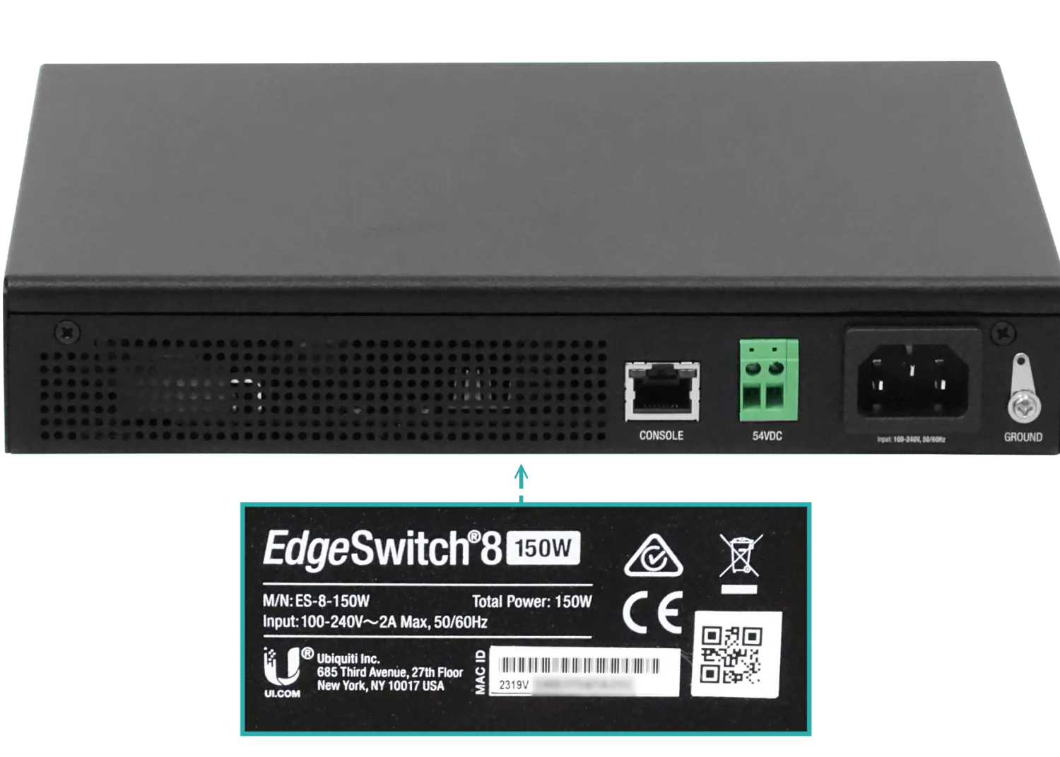 Switch Ubiquiti EdgeSwitch 8 PoE (ES-8-150W), 150W, 8 Puertos Gigabit, 2 SFP, Gestión L2/L3 6
