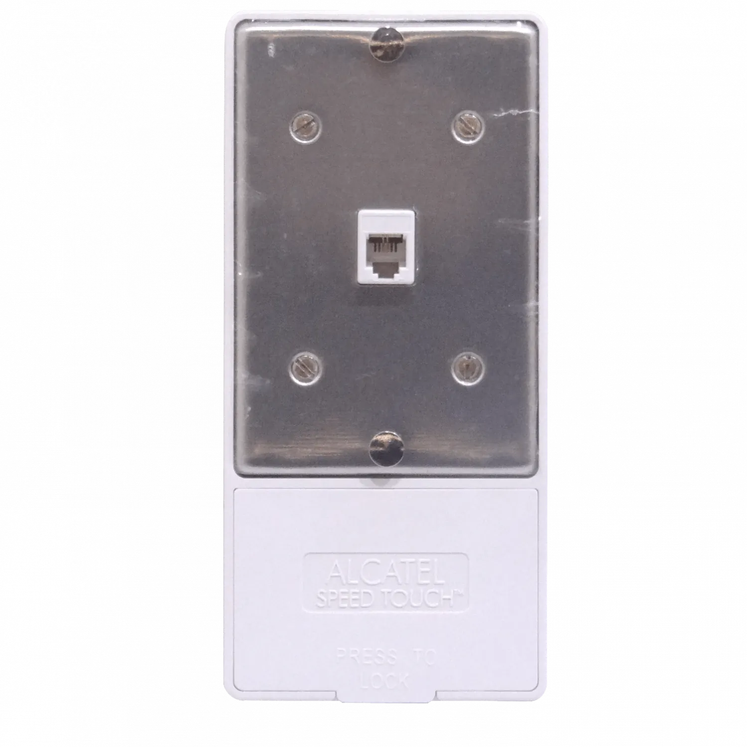 ALCATEL Kit 5-Filtros-RJ11-M/H DSL Placa-Mural Cable-CAT3-5mt-RJ11 2