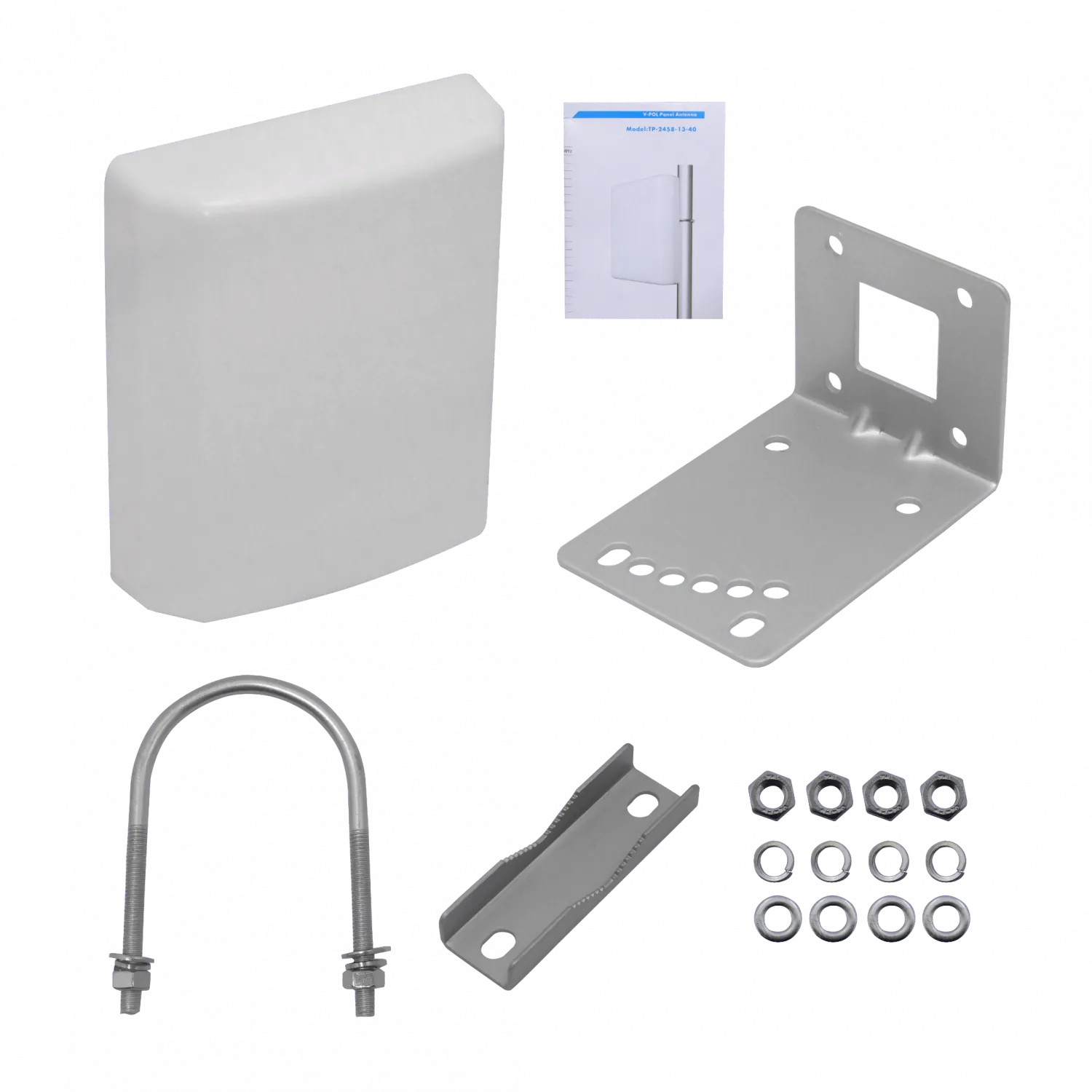 Antena Panel WiFi Tupavco TP542 - 13dBi Doble Banda 2.4/5GHz Direccional para Exteriores 2