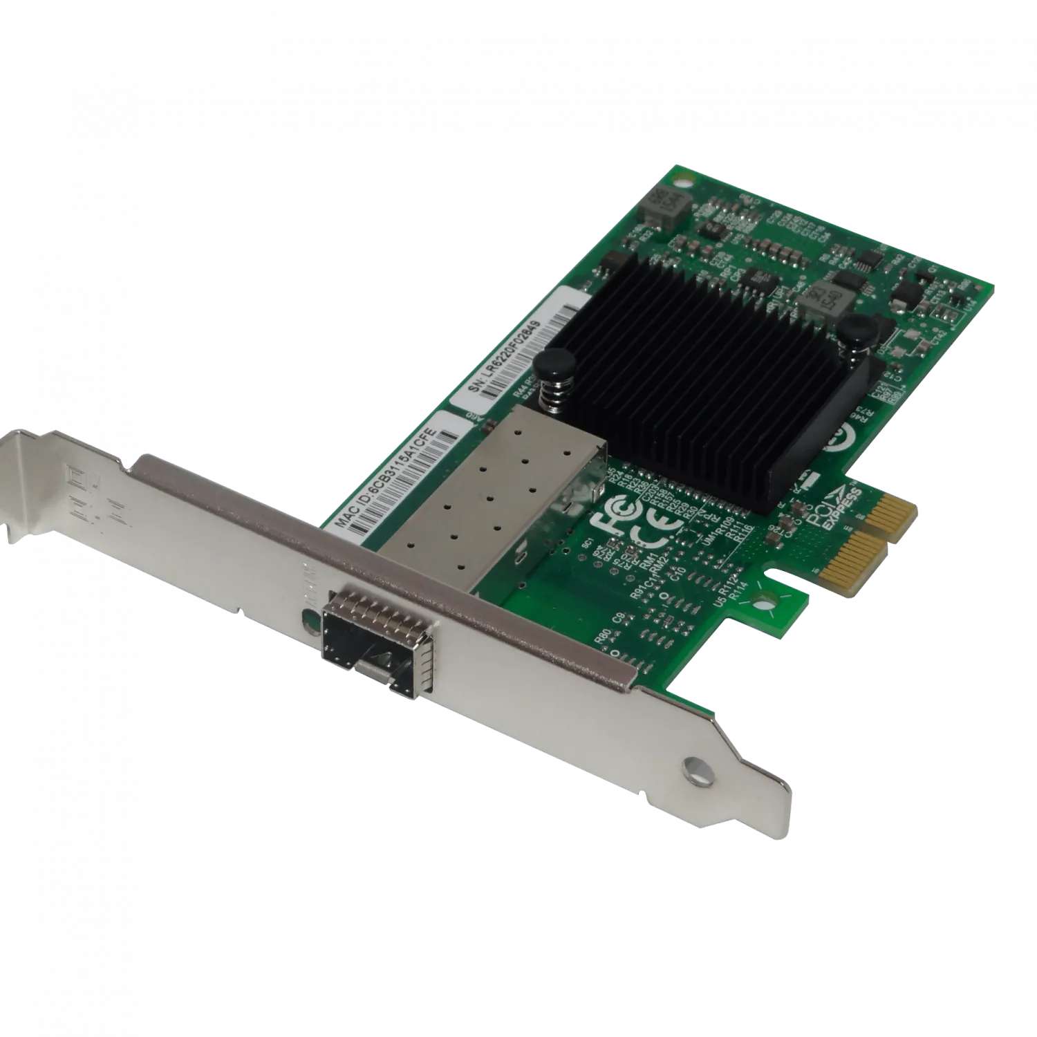 Tarjeta de Red PCIe x1 LR-LINK LREC6220PF-SFP - Puerto Único Gigabit SFP, Intel 82575EB 4