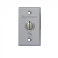 Pulsador de Salida ZKTeco EX-800A - Mecánico de Aluminio, Contacto NO/COM - Miniatura 2