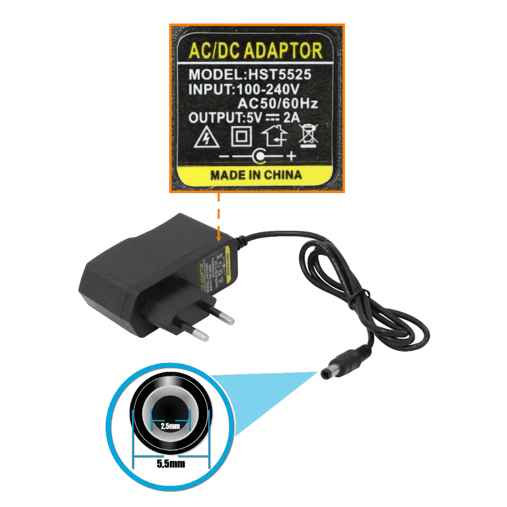 Splitter HDMI 1x4 v1.4, 1080p, 1 Entrada a 4 Salidas, Fuente 5V 2A 4