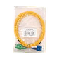 5mt SC/APC-SC/UPC MonoModo SM Duplex Jumper Cable Fibra 3mm 9/125um - Miniatura 2
