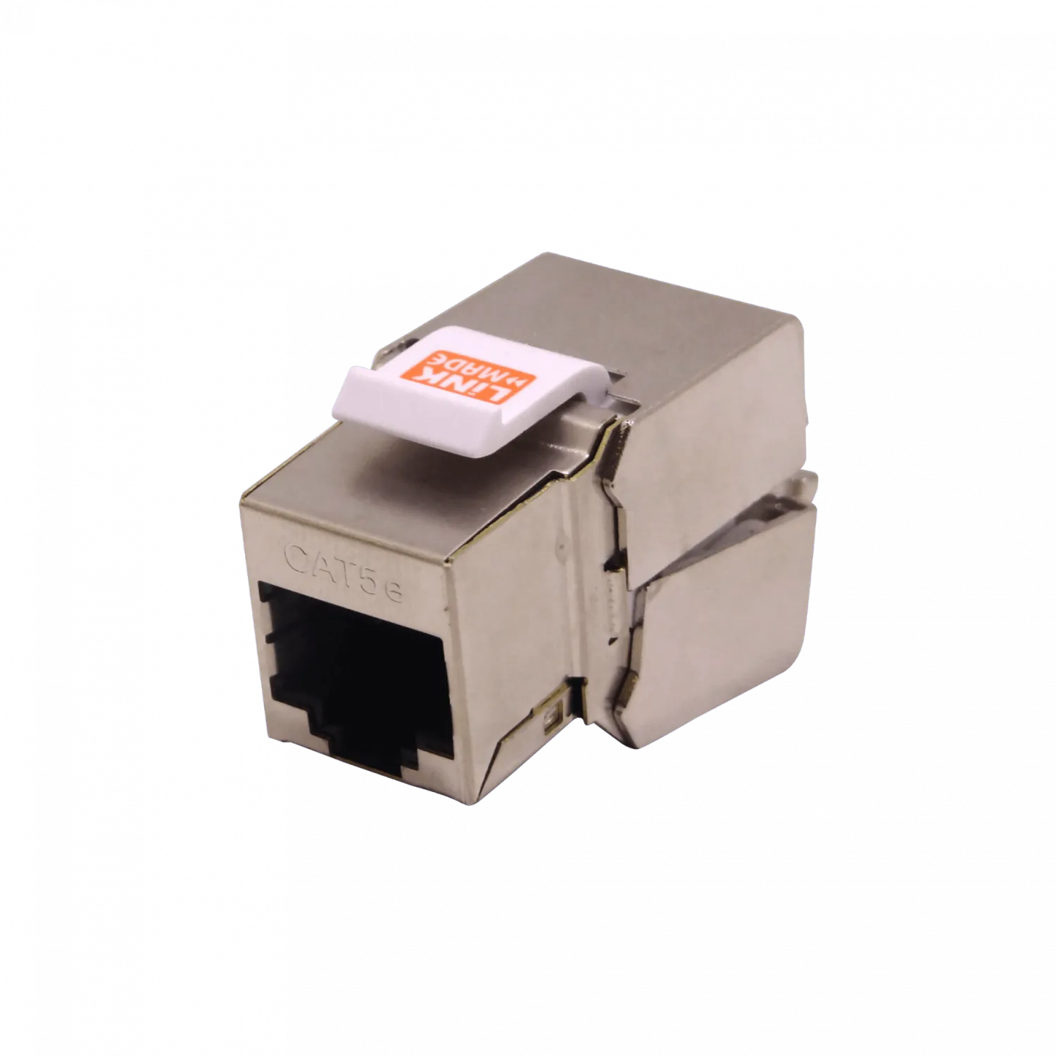 Keystone Blindado LINKMADE KP5SL Plata Cat5E STP FTP F UTP Punchable RJ45 5