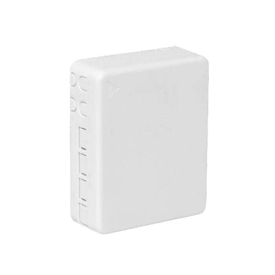 Caja de Terminación de Fibra Óptica para Riel DIN 4 Puertos IP20 Blanca - BOX-4D 3
