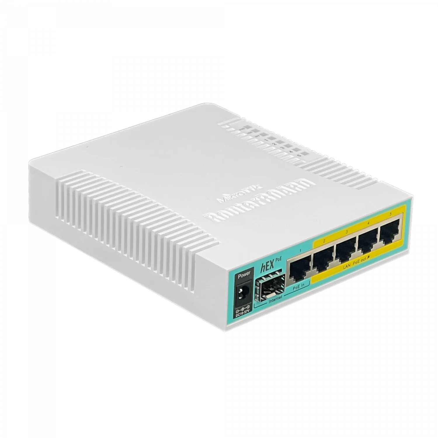 Router MikroTik hEX PoE RB960PGS - x5 Puertos, PoE en 4 Puertos, SFP, CPU 800MHz, 128MB RAM 2