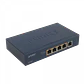 PLANET POE+at 1in-4out Switch 5-1000 56W 50-56V req-Fuente 5,5x2,1 - Miniatura 2