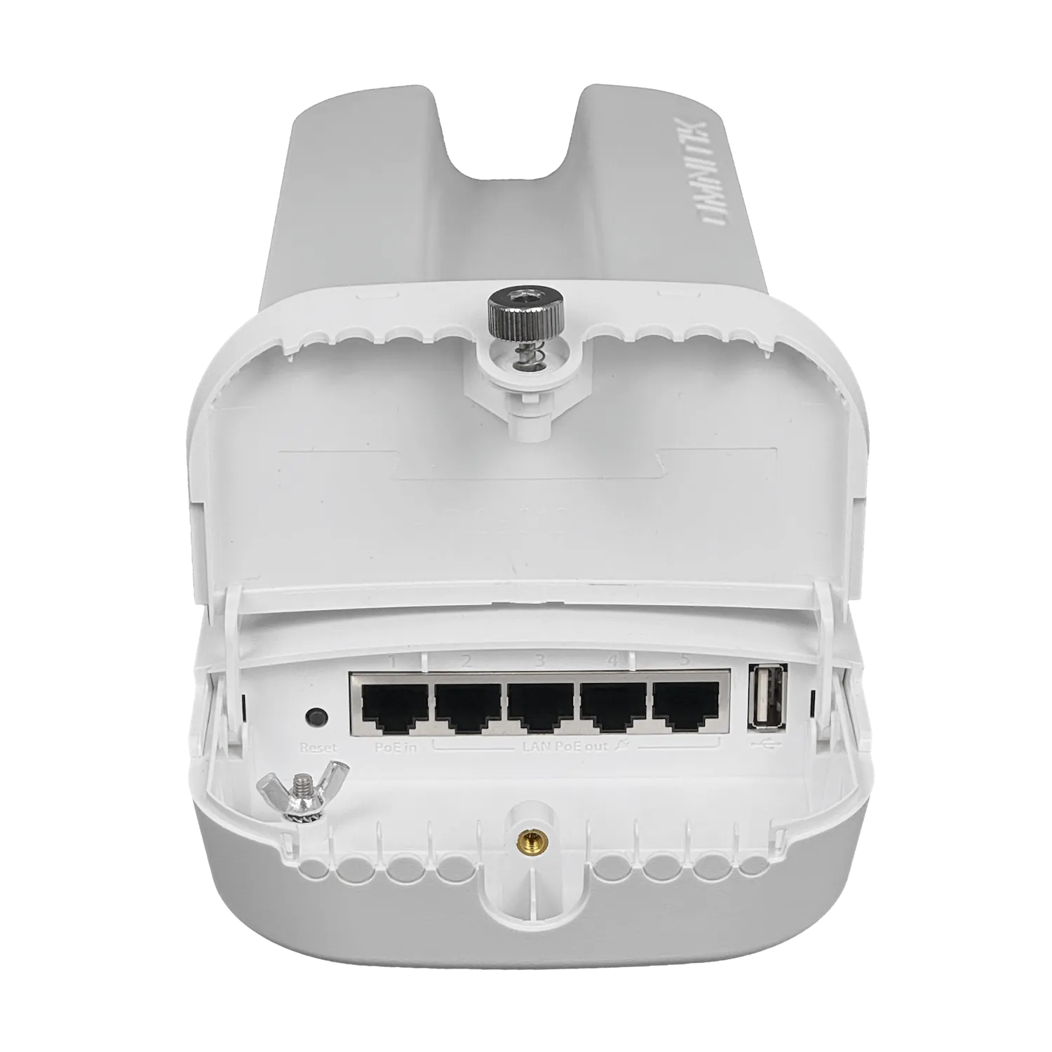 Punto de Acceso Exterior MikroTik OmniTIK 5 PoE ac - 5 GHz, 802.11ac, 5 Puertos Gigabit con PoE-Out 2
