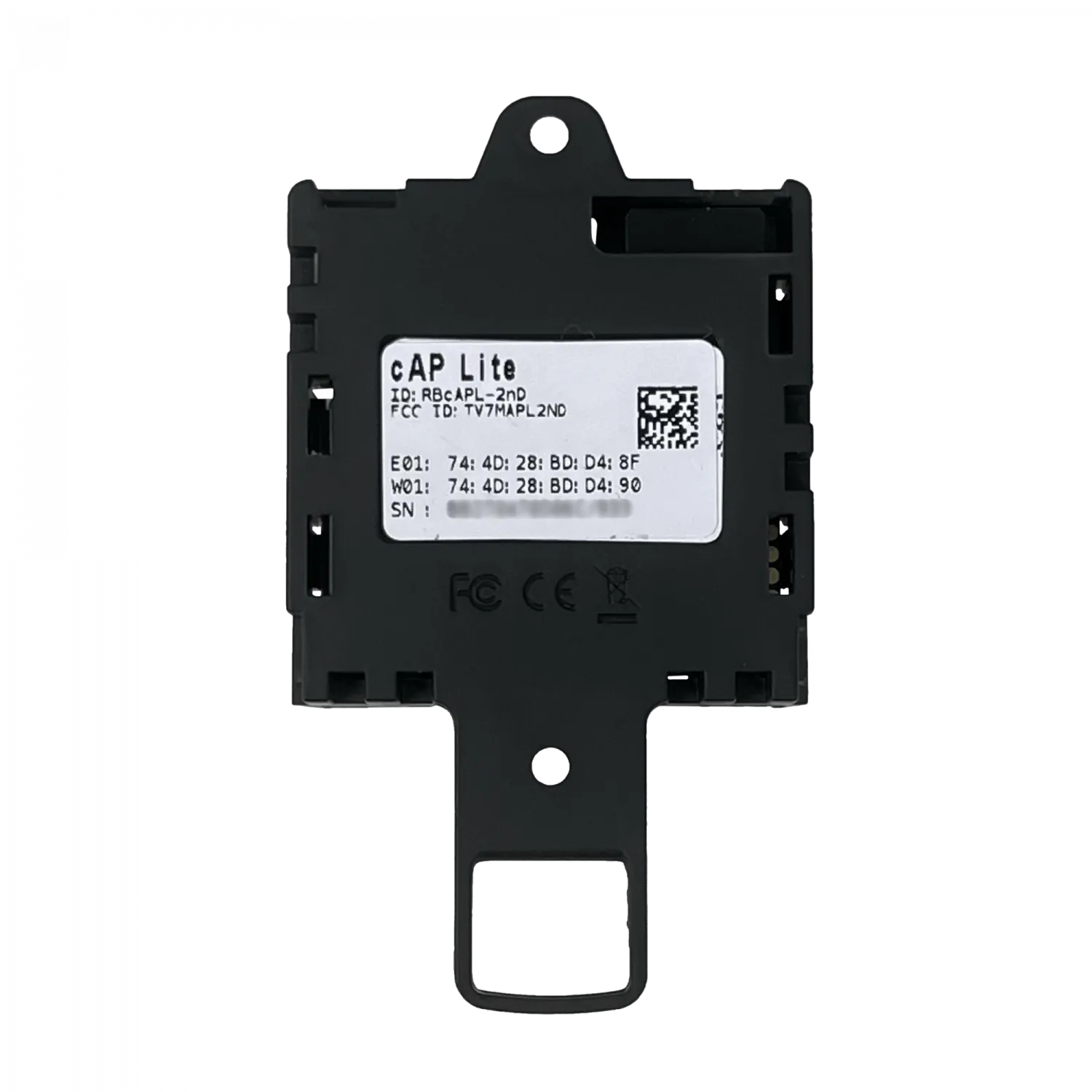 Access Point MikroTik CAP-LITE 2.4GHz 1.5dBi PoE Techo/Muro L4 6
